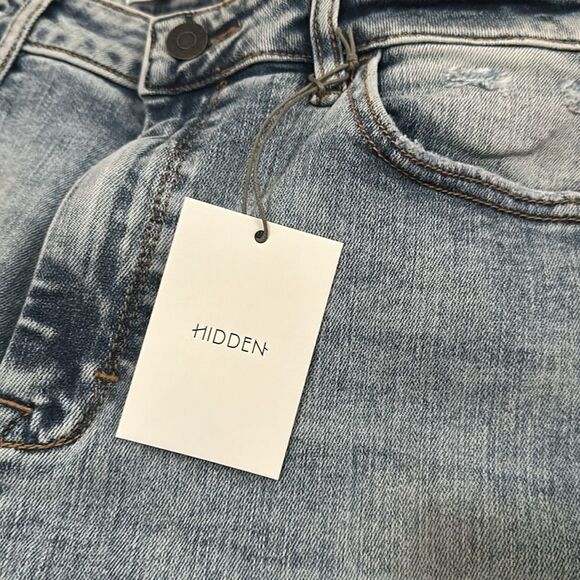 Hidden Jeans | TAYLOR VINTAGE ACID DISTRESS HIGH RISE SKINNY | 29 NWT - Picture 4 of 7